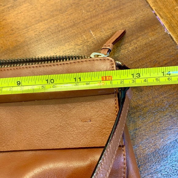 Tre Vero brown leather shoulder purse - Picture 10 of 12